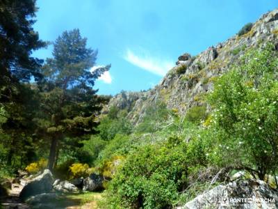 Río Aguilón,Cascada Purgatorio,Puerto Morcuera;mapa sierra de madrid guias de viajes senderistas s